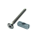 Nuts Bolts Hardware Fasteners Steel Barrel Nuts cross dowel nut